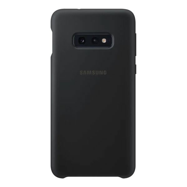 Samsung S10 Plus Silicone Cover Negro